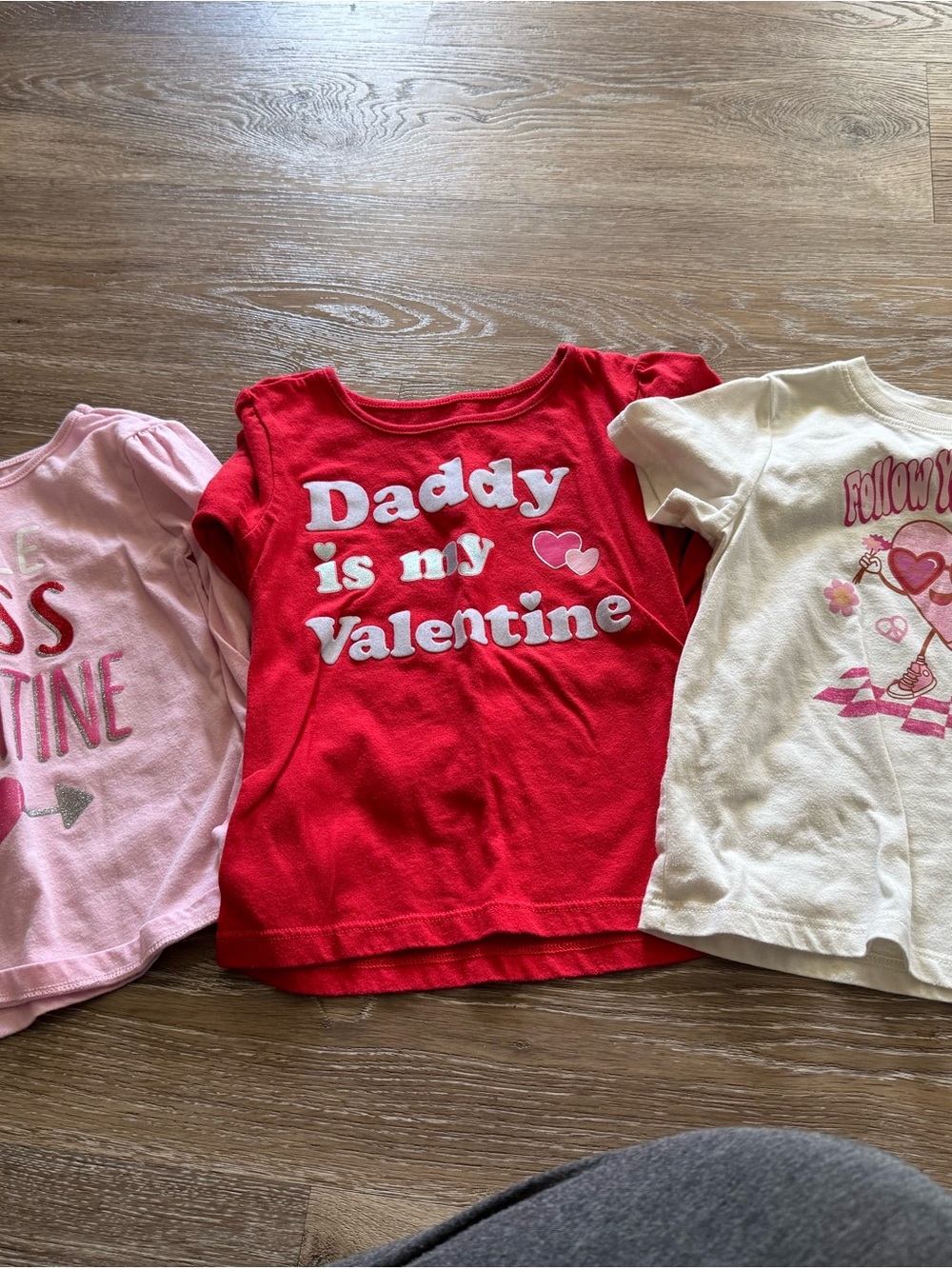 Celebrate It Red 'Daddy is My Valentine' Long Sleeve Tee